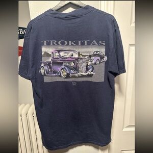 Vintage 1995 Rollin Hard Cholo Chicano Gangster Shirt “TROKITAS” Size Men’s L